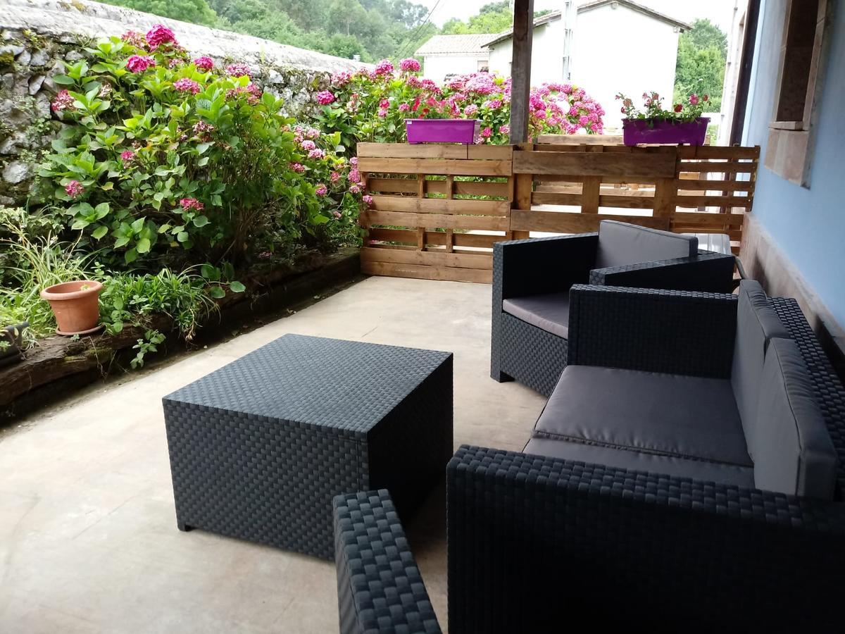 Hotel El Rincon De Yaxu Vidiago Bagian luar foto